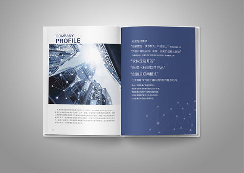 網(wǎng)絡科技公司宣傳畫冊